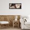Stupell Industries Dashing Brown Horse Floater Framed Canvas Wall Art Design by Nina Blue